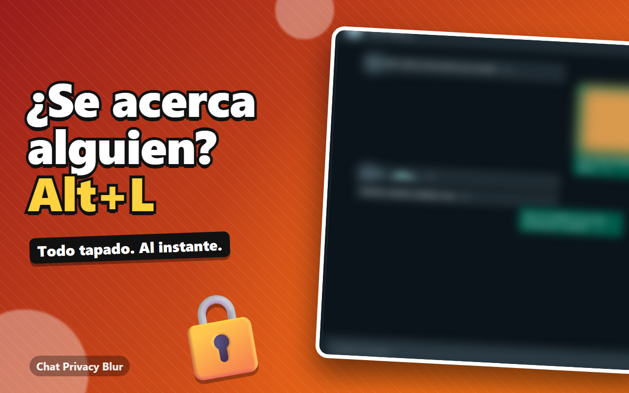 Bloqueo rápido con Alt+L